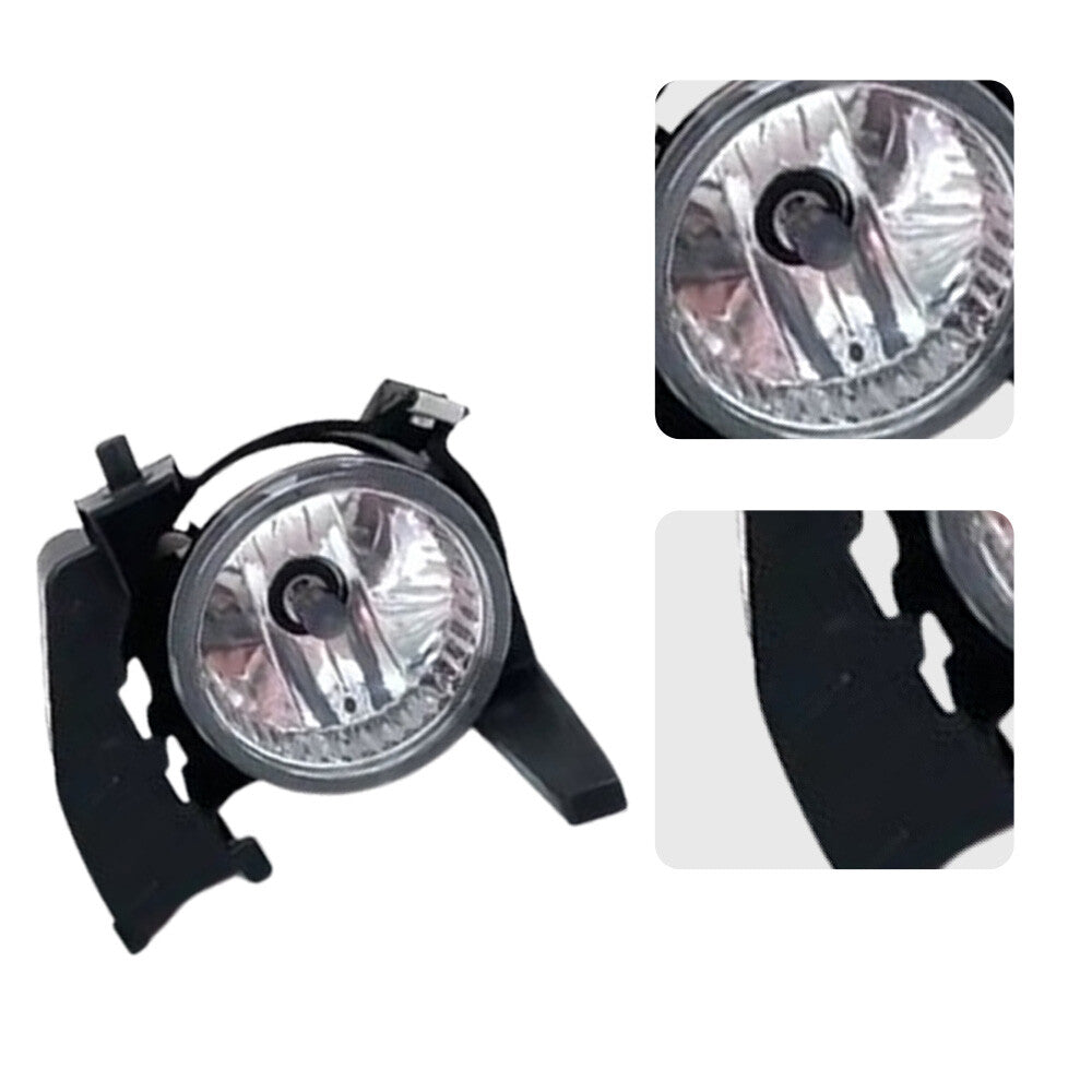 Pair Front Bumper Glass Lens Fog Lamp Bulb fit 2006-2008 for Subaru Forester