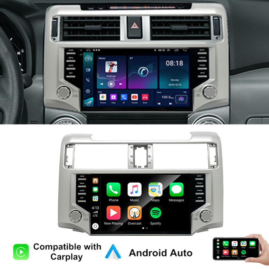 For 2010-2023 for Toyota for 4Runner Stereo Radio 9 Android 13.0 GPS Nav Head Unit Wifi