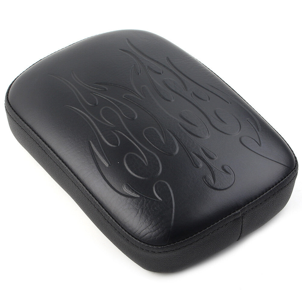 Rear Passenger Pillion Pad Fender for Seat 8 Suction Fit for Harley Bobber Sportster