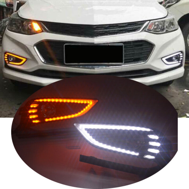 Front Fog lamp Assembly for Chevrolet for Cruze 2016-2018 LED Driving Lights Pair