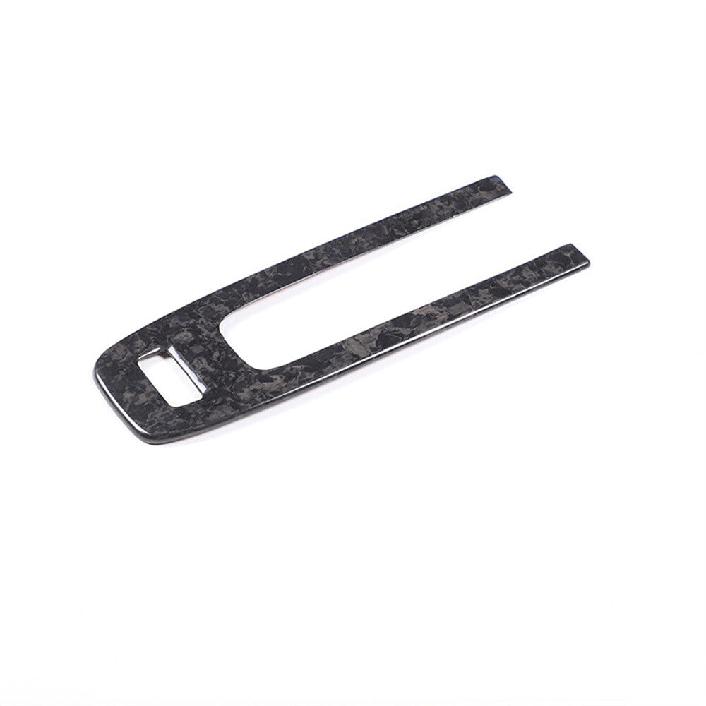 for Porsche Macan 2022-23 Car Warning Light Lamp Switch Trim Forged Carbon Fiber