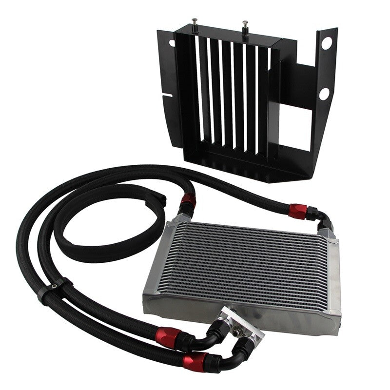Upgrade 25 Row Oil Cooler Kit for BMW 3 SERIES 335I E90 E91 E92 E93 N54 Silver