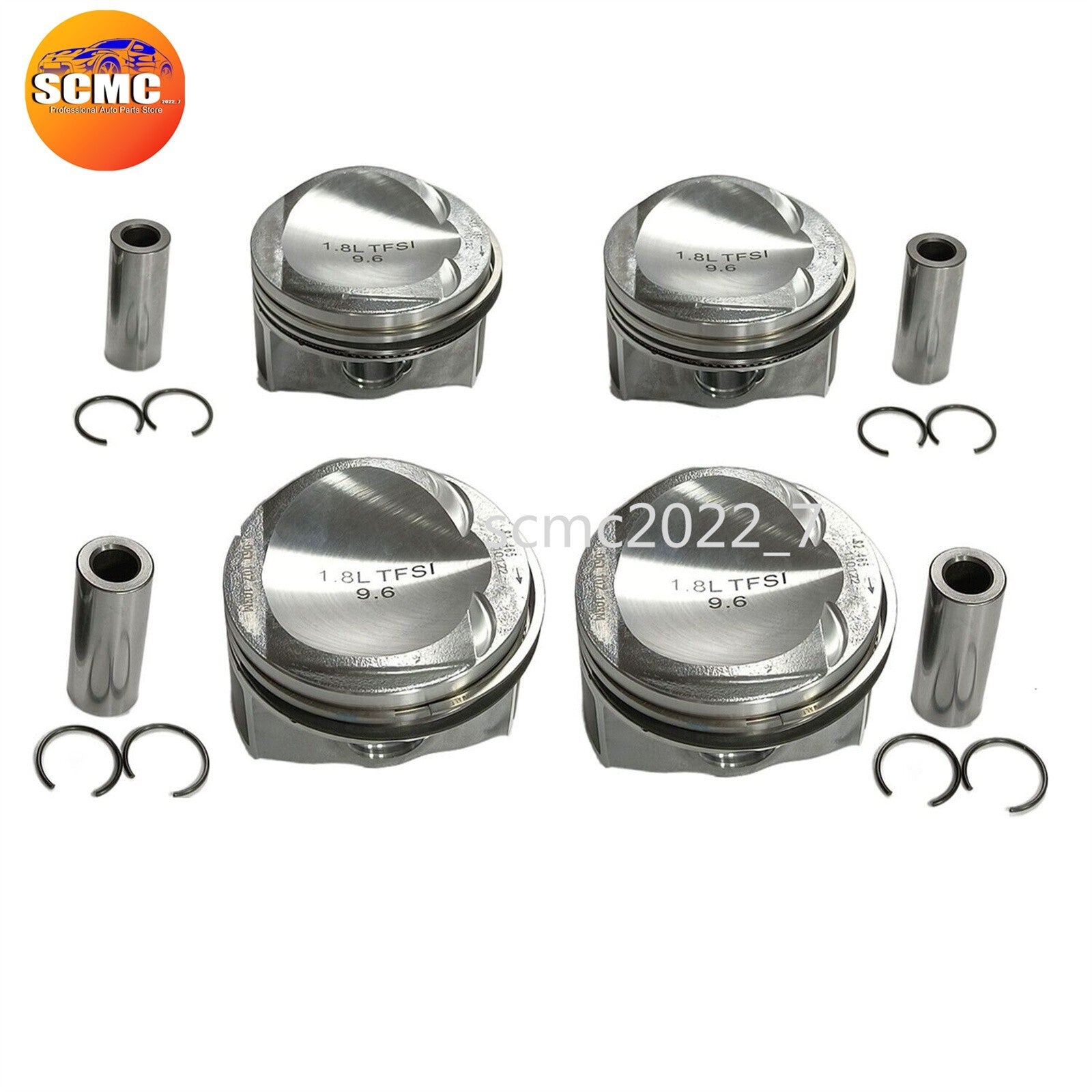 1.8T 4pcs Pistons  Rings ¦µ 21 mm for VW for Golf for Passat for AUDI A4 A5 TT 06H107065BS