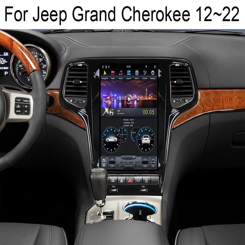 8+128G Android GPS Navigation Wifi 13.6 for Jeep Grand Cherokee 2012~2022 radio