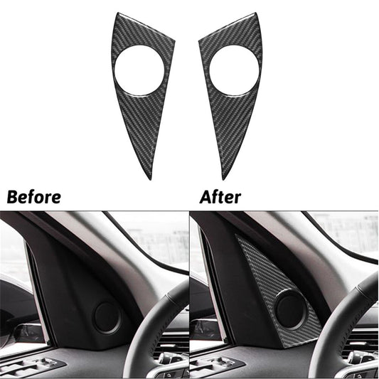 Carbon Fiber Driver Door Speaker Trim for Land Rover Discovery Sport 2015-2019