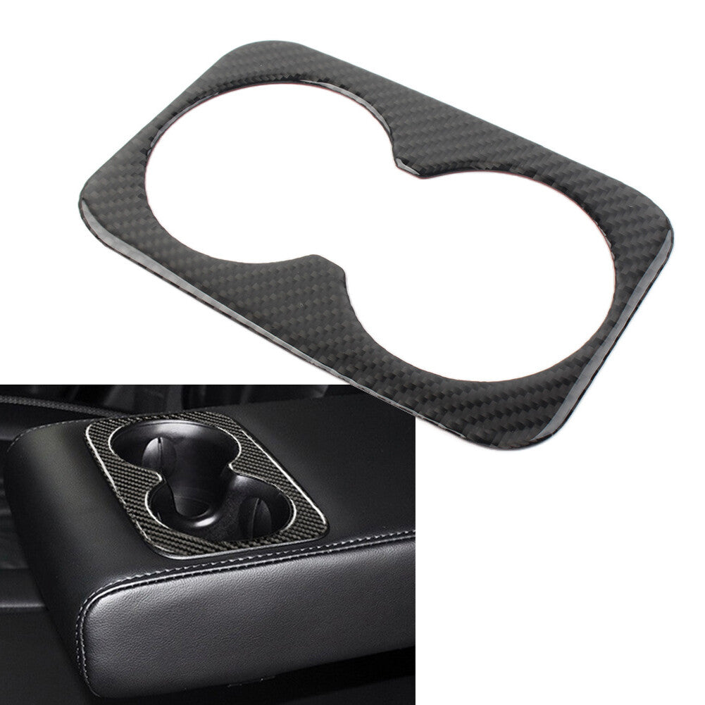 Rear for Seat Water Cup Holder Cover Trim for Jeep Grand Cherokee 2011-2021