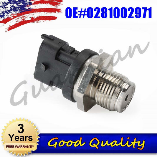 0281002971 new fuel rail pressure sensor for LBZ LMM 6.6L for Sierra Silverado