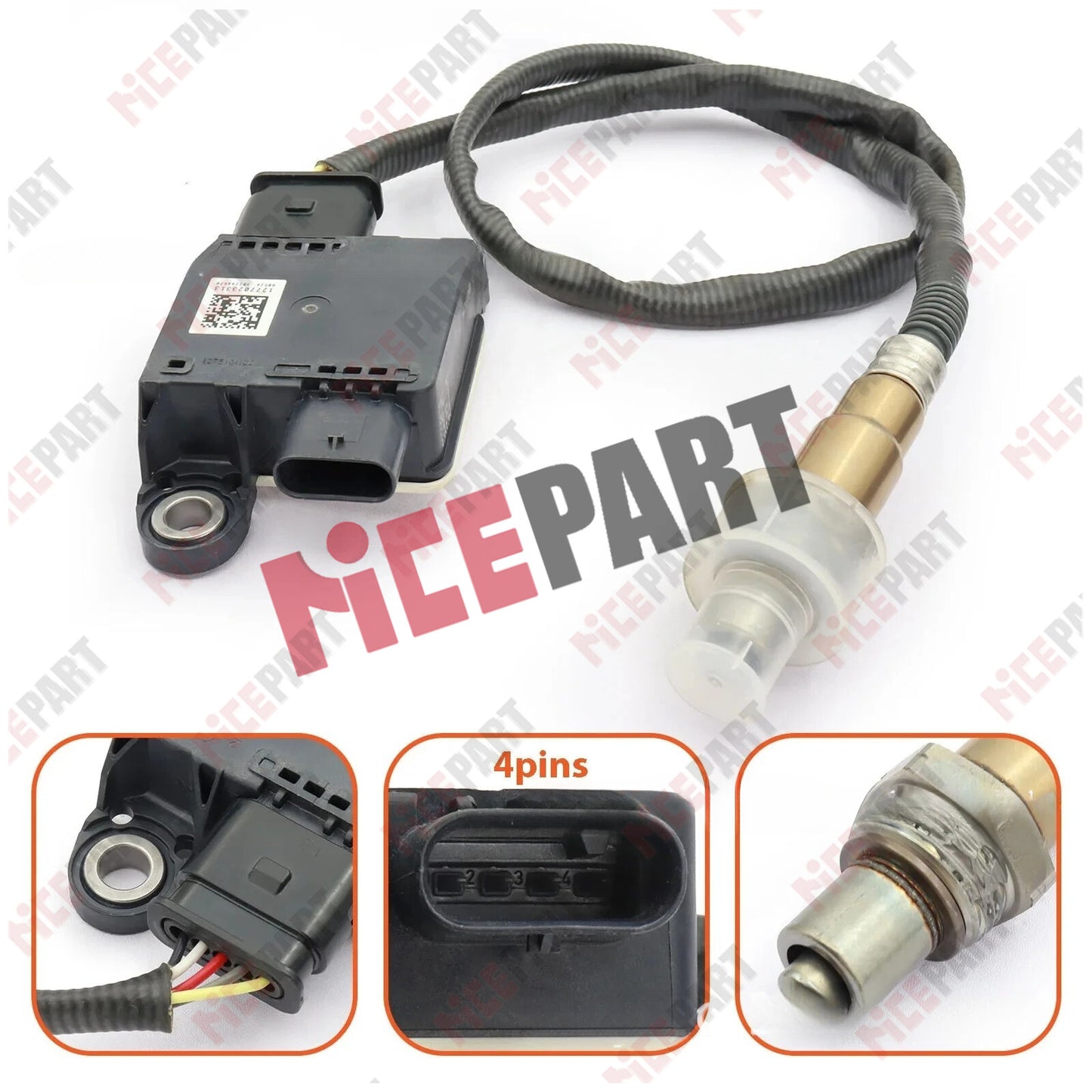 Diesel particulate matter sensor 68323482AA compatible with 2017-2020 for Jeep for Wrangler .