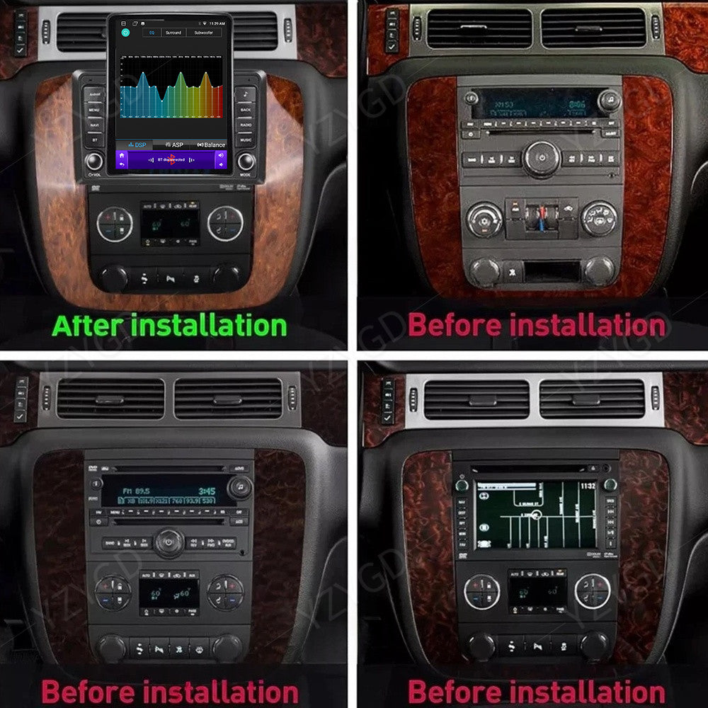 Android Carplay Car Stereo Radio GPS for Chevrolet Tahoe 2007-2014 Screen WIFI