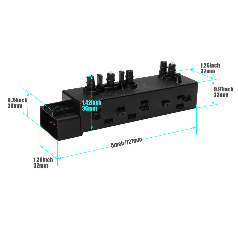 Right front passenger 8-way power for seat control switch applicable to for GMC 2007-2014 12451498