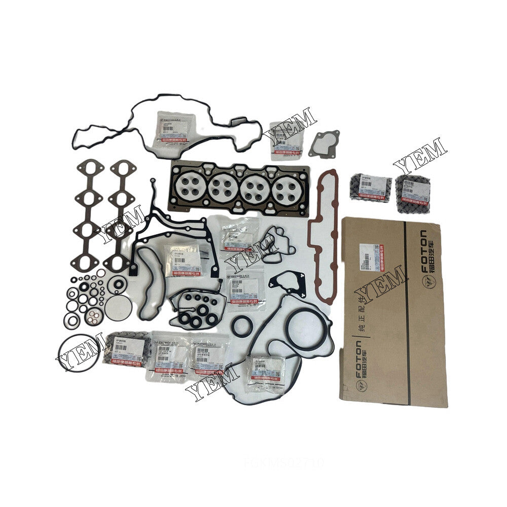 ISF2.8 Overhaul Gasket Kit With Head Gasket For Machinery Engine