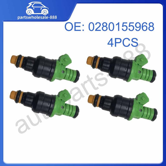 Package 4 42 lb fuel injectors for Audi , for Chevrolet , for Ford , 440cc 1.8T 2.3 Turbo EV1
