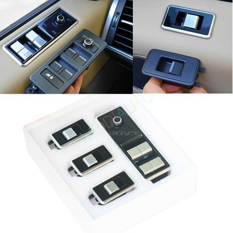 Replace Window Switch LCD Panel Cover Trim for Range Rover Sport L494 2014-2017