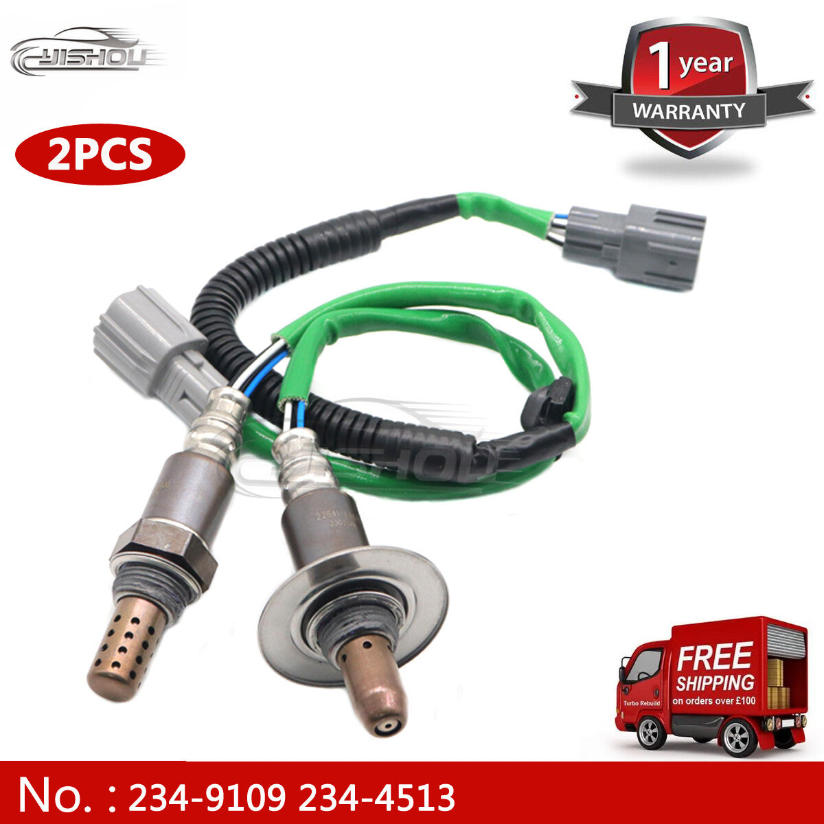 Two for Subaru Forester upstream and downstream oxygen (O2) sensors for 2011-2014.