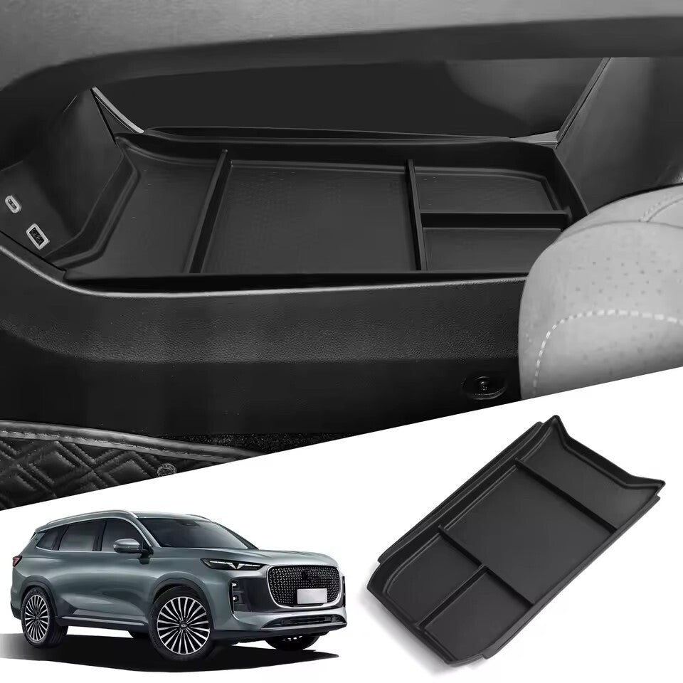 for Chery Tiggo 8 Pro 2024 2025 Center Console Lower Storage Box Car Tray