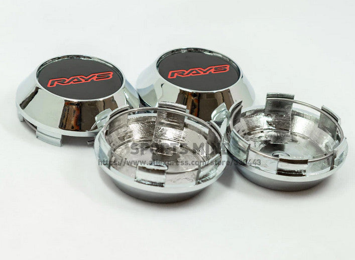4x66mm wheel center cap, hubcap, rim cap, badge decal, roll chrome