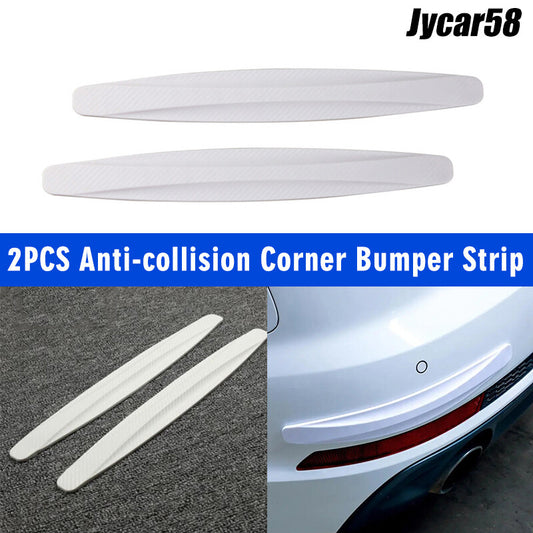 2x Car Door Edge Gap Guard Scratch Protector Anti-collision Corner Bumper Strip