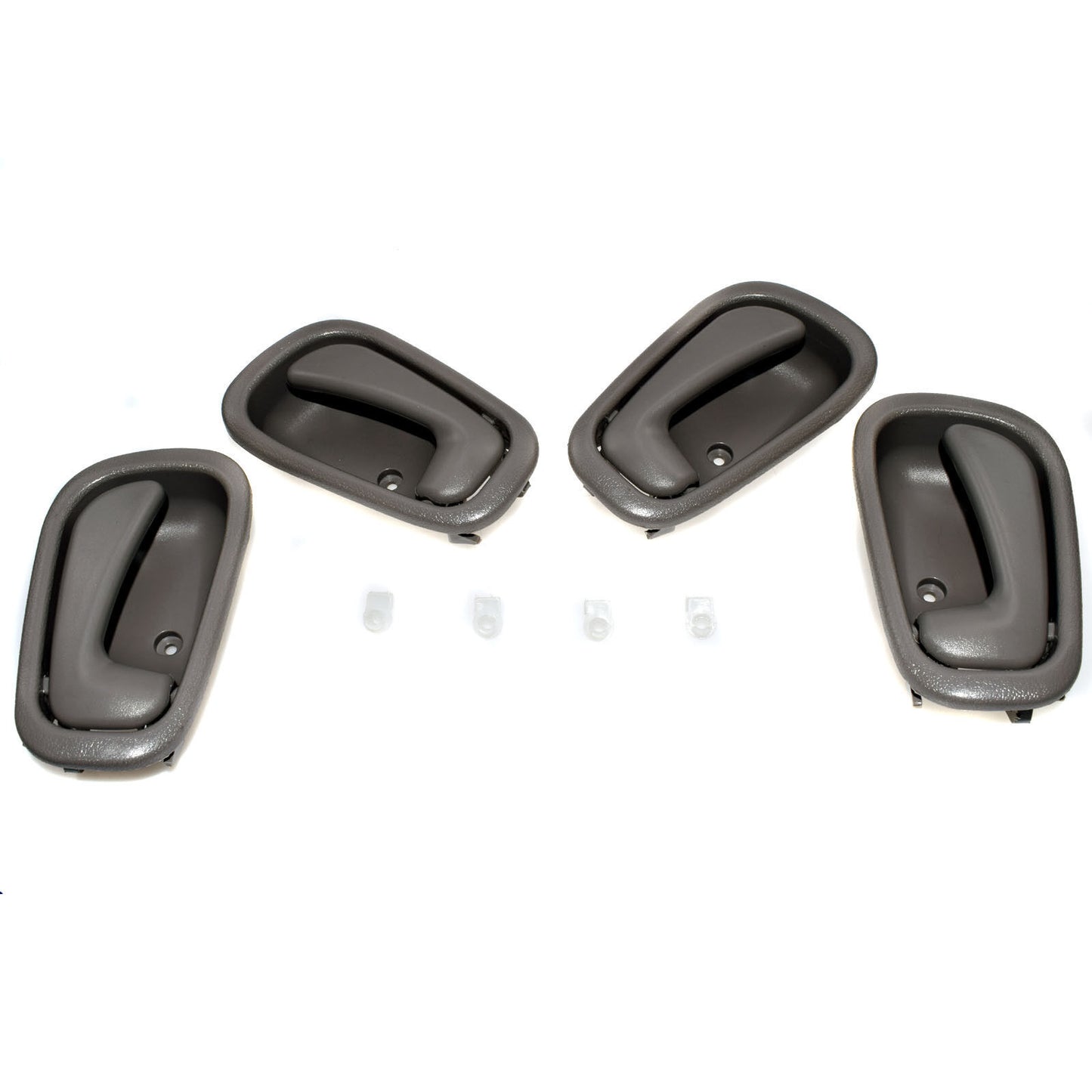 for Toyota for Corolla Prizm 1998-2002 4Pcs Grey Inner Door Handle Front Rear LH RH