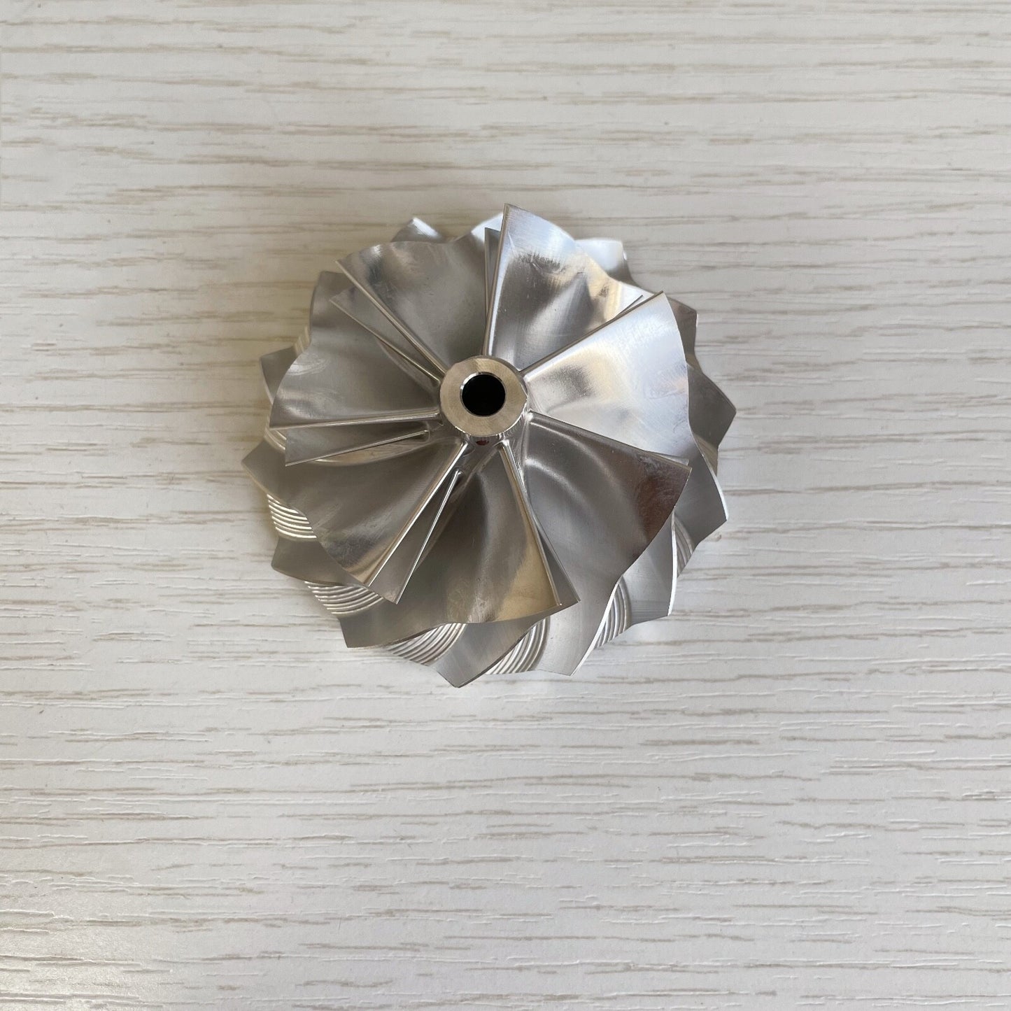 TD04 Reverse 51.03/62.00 mm 7+7 Blade Turbine Milling/Burnt Compressor Wheel