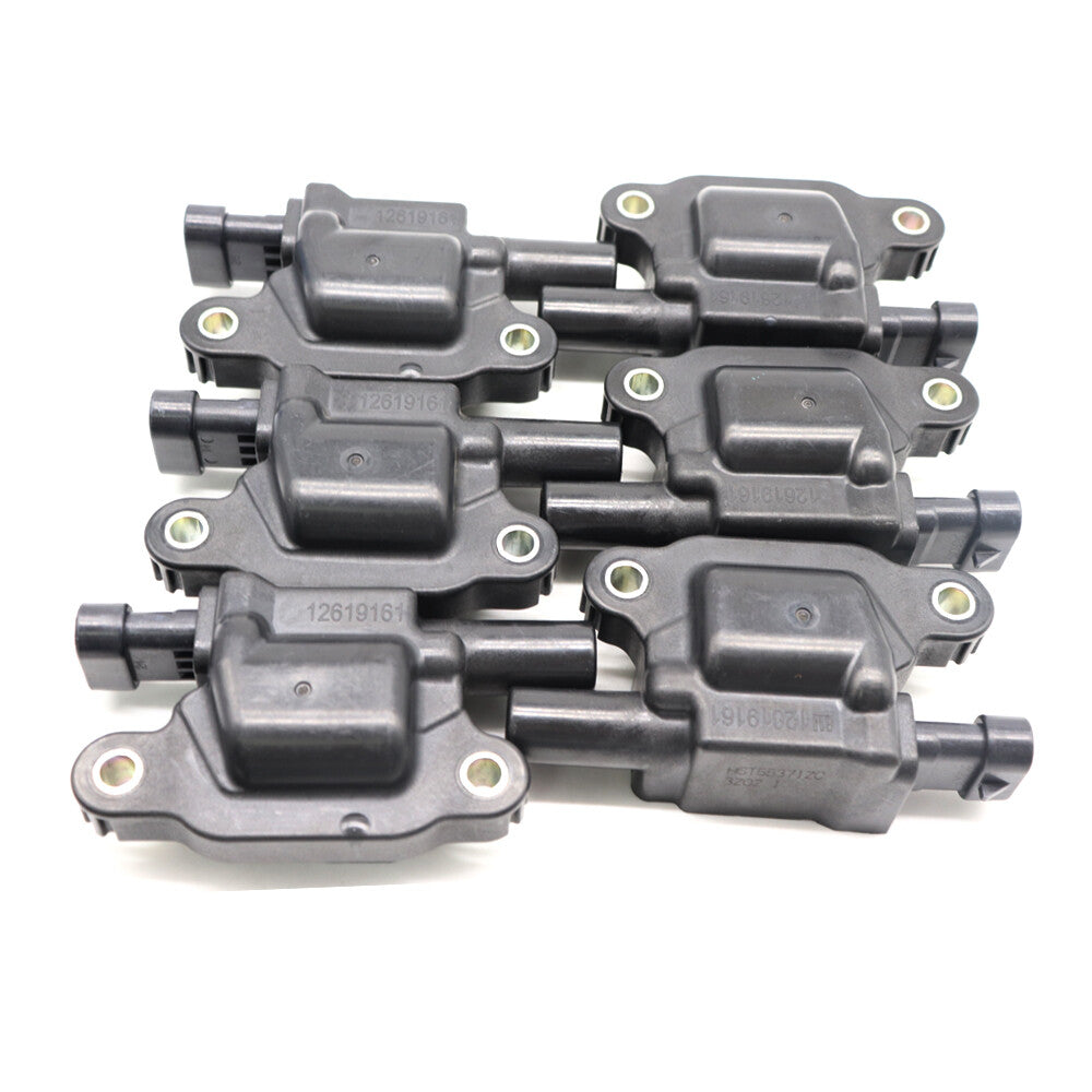 6pc High Quality Ignition Coils for GMC for Chevy for Sierra Silverado 1500 for Corvette CTS