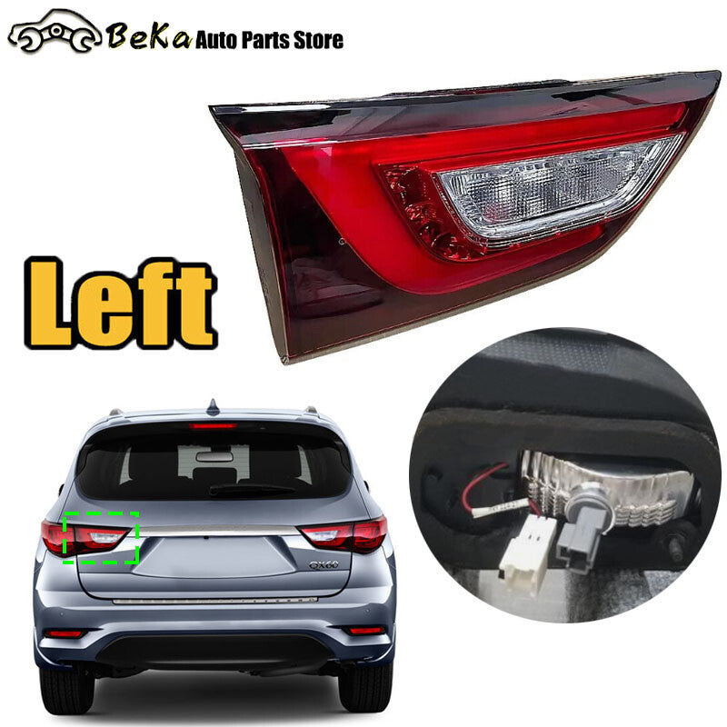 One-piece set suitable for Infiniti QX60 2016-2020 LED left inner taillight and rear turn signal light.
