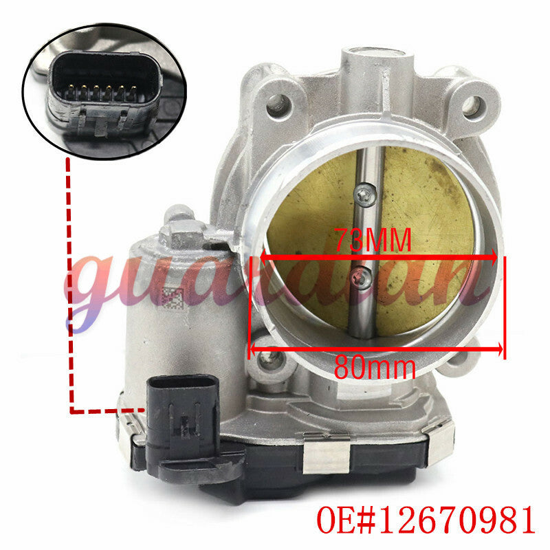Throttle Body 12670981 for Cadillac CTS SRX XTS ATS for GMC Terrain Acadia 3.6L