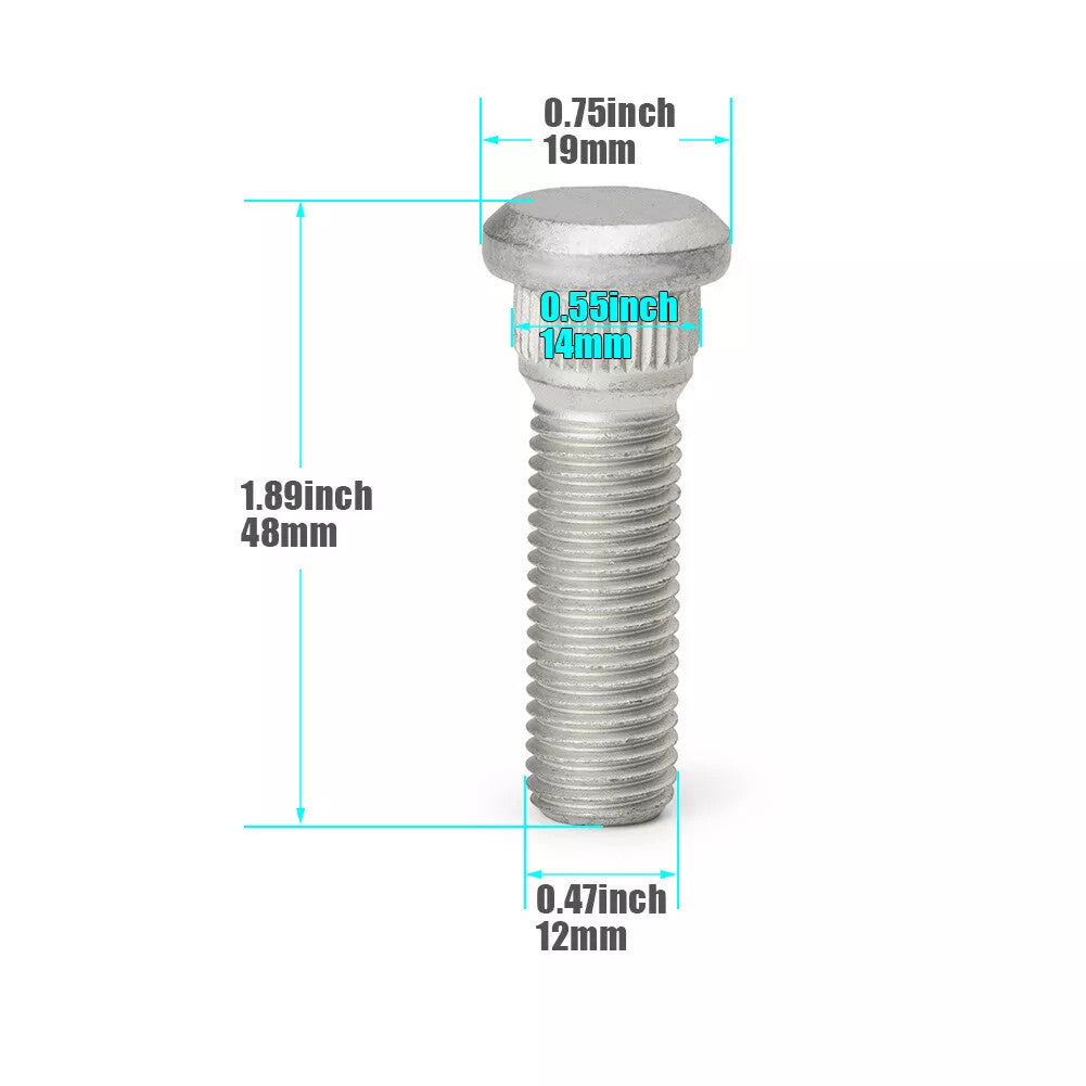 2PCS Wheel Lug Stud Nut for Toyota for SIENNA for LEXUS SC300 90942-02049 90942-01058