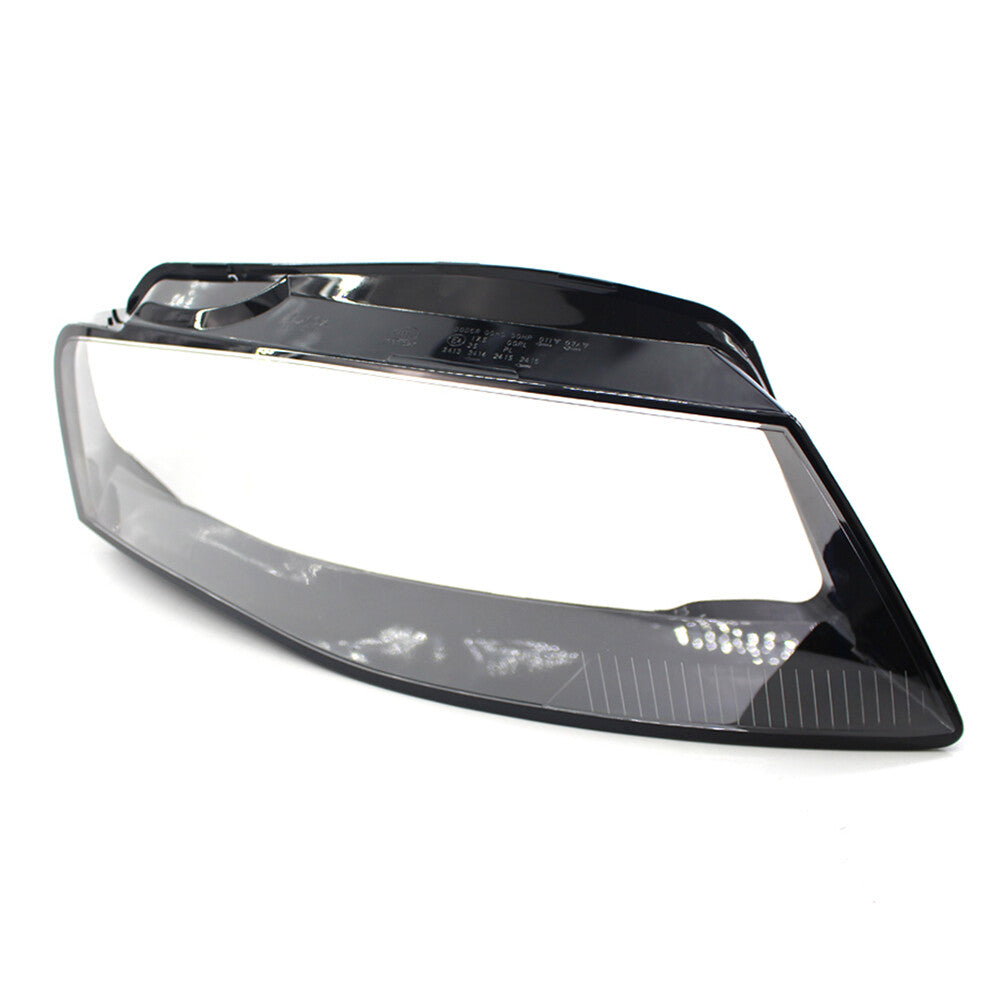 Transparent Headlight Lens Lampshade Cover FIT for Audi A4 B8 2009-2012