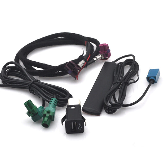 Retrofit NBT EVO ID6 CarPlay cable Bluetooth antenna for BMW G01 G02 X3 X4 G30