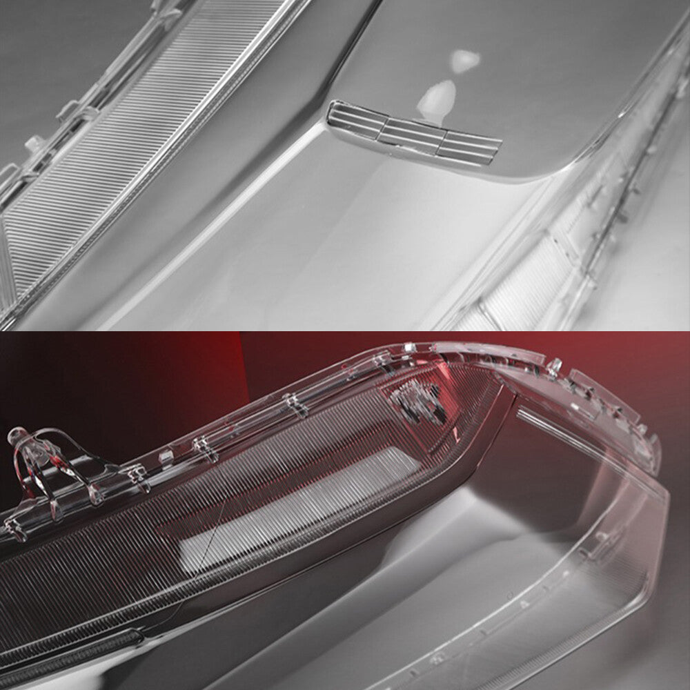 A pair of headlight lens covers for Honda for Civic , 2012-2013-2015.