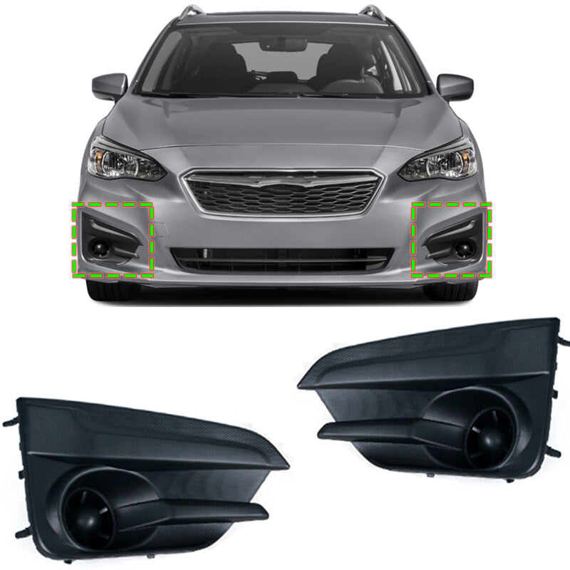 Fog light cover/fog light trim/grille pair for Subaru Impreza 2017/2018