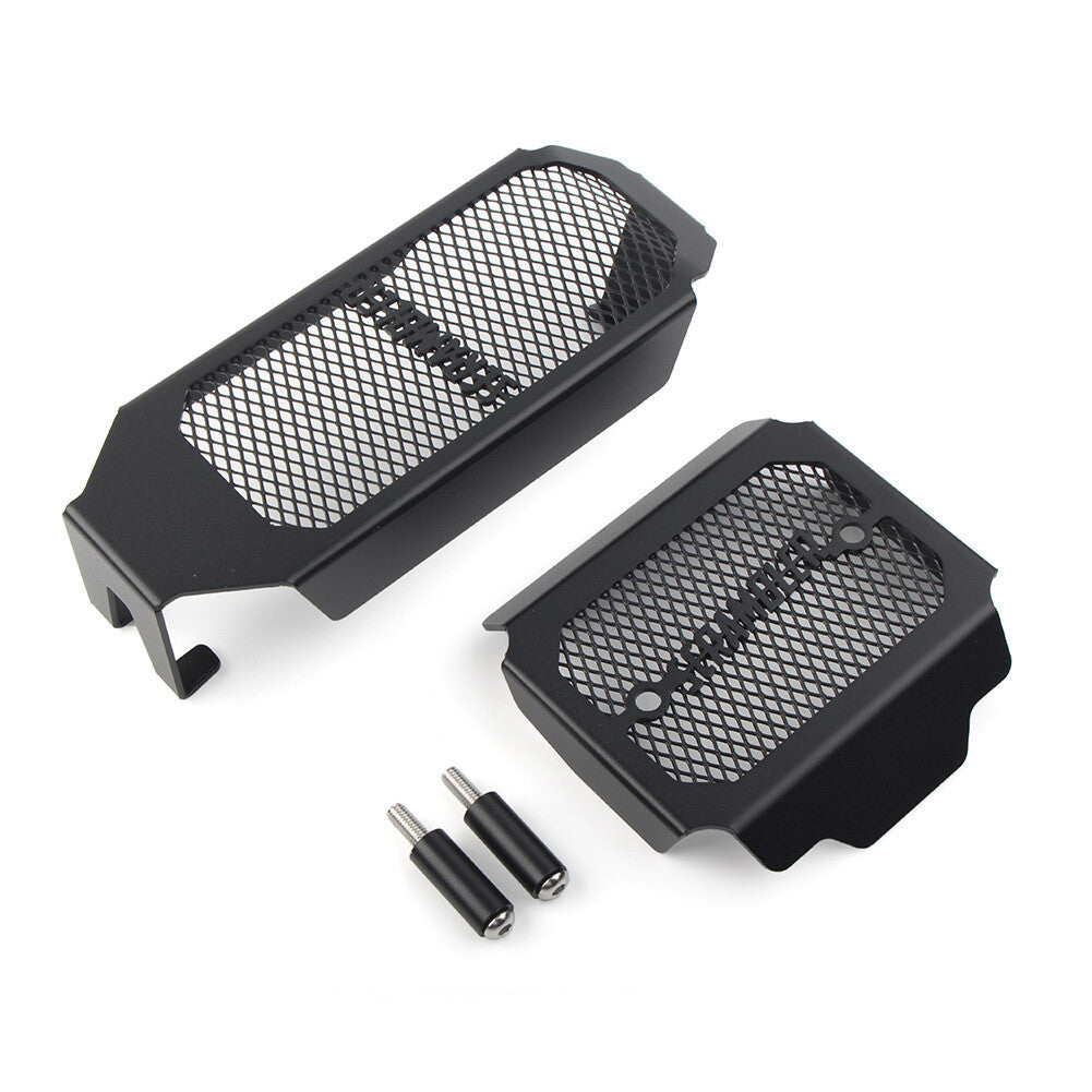 Radiator Oil Cooler Grille+Rectifier Guard Cover for Ducati Scrambler 400 800