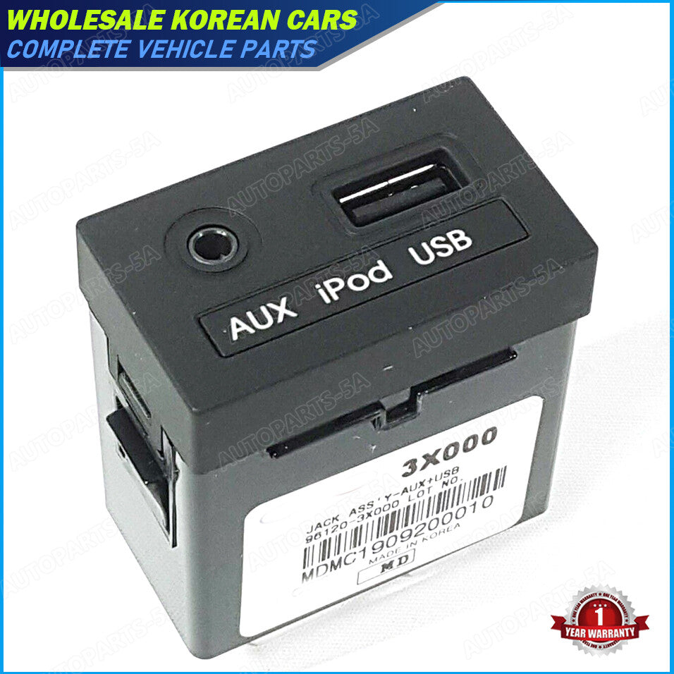 Auxiliary jacks (ASSY, USB, iPod, AUX) for 2011-2013 for Hyundai for Elantra 96120-3X000