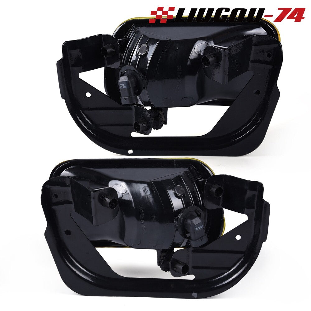 Suitable for 09-12 for Dodge for Ram 1500, 10-18 2500, 3500. Bumper fog lights with bezel + bulbs.