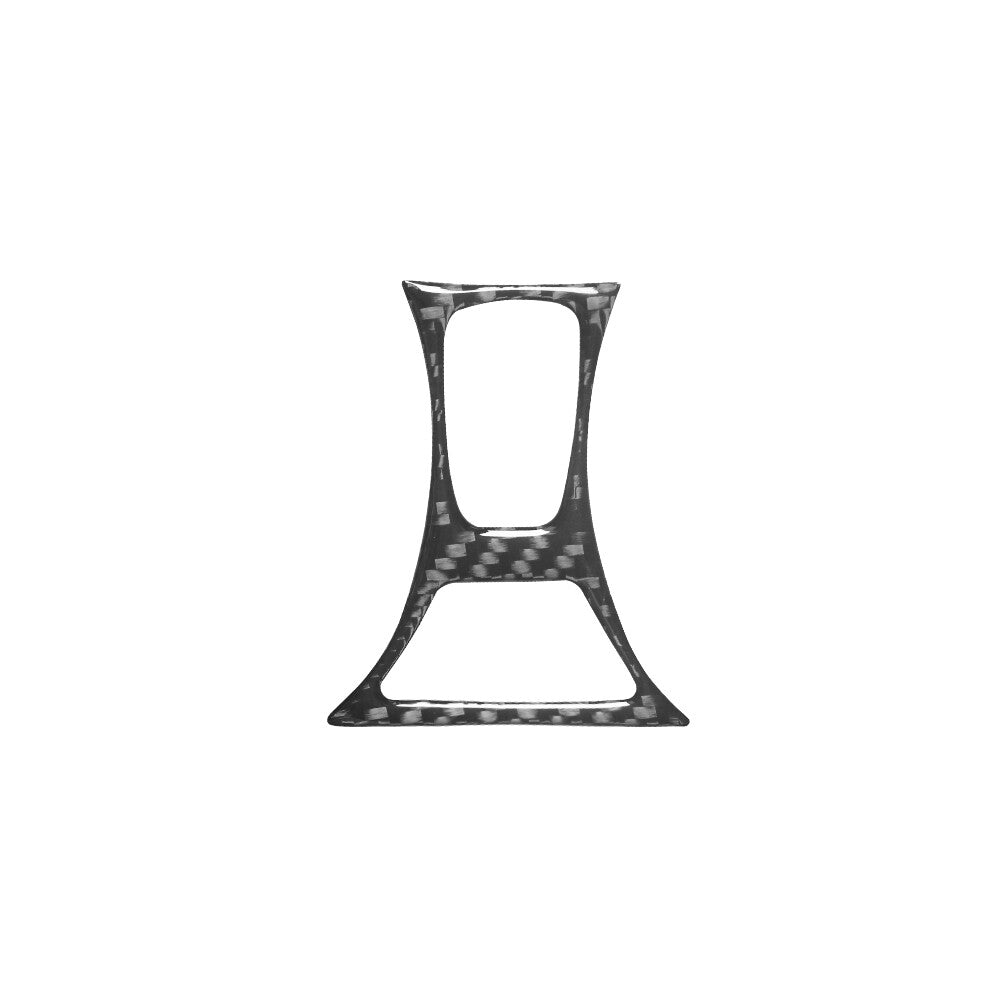 Carbon Fiber Central Speedometer Strip Cover Trim for Ford Fiesta 2011-2015