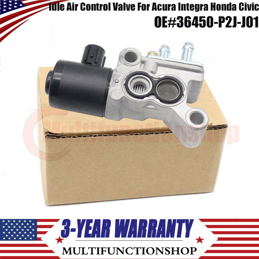 Brand new idle air control valve IAC 36450-P2J-J01, suitable for Honda for Civic 1.6L (1996-2000, 1997-).