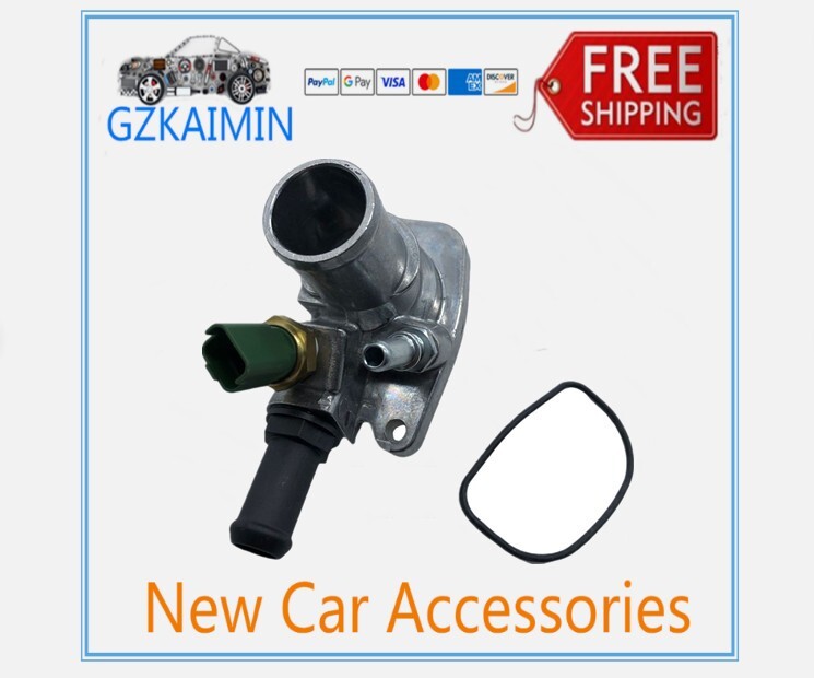 55202176 is a coolant thermostat for OPEL for Chrysler for Fiat 500 for Panda Bravo for ALFA ROMEO vehicles.