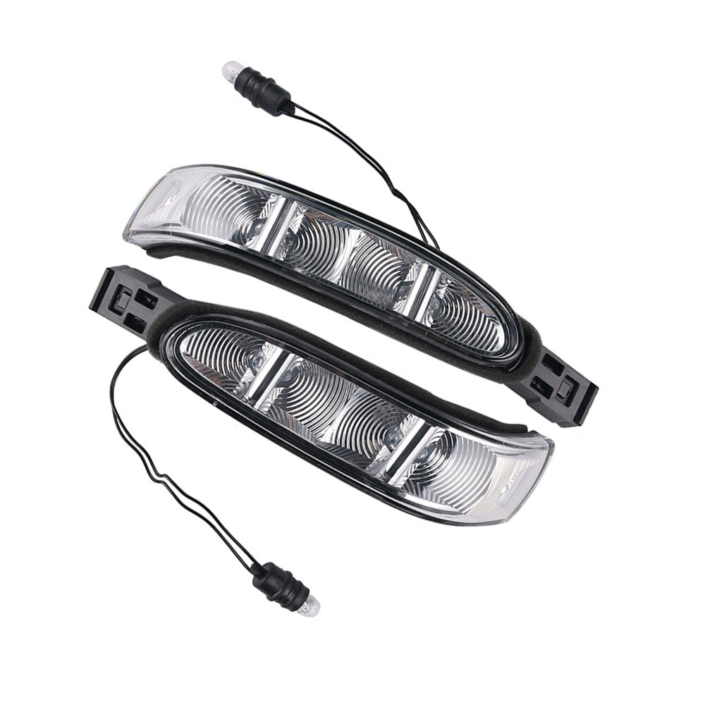 2Pcs Left Right Side Mirror Turn Signal Light For 2006-2009 W164 X164 GL ML