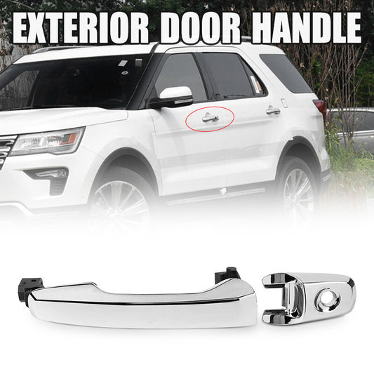 Exterior Door Handle Front Driver Side Chrome BA1Z78218A14A Fit for Ford Focus