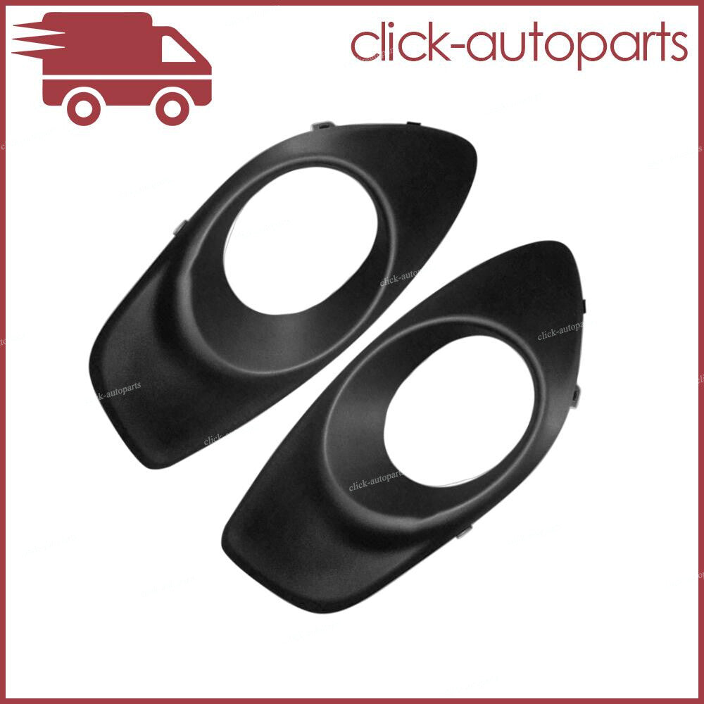 2x Unpainted Fit for Hyundai Santa Fe 2010-2012 Left+Right Fog Light Lamp Cover