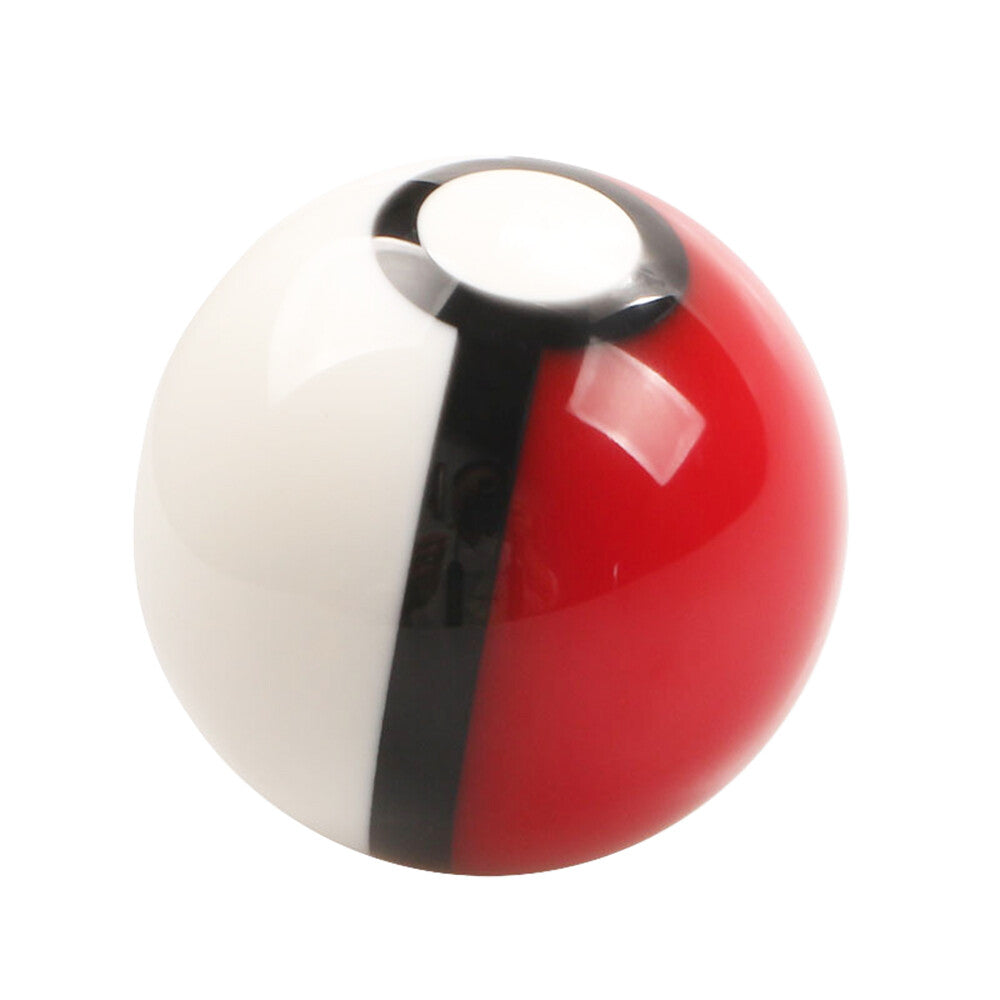 Pokemon PokeBall Gear Shift Knob Pokeball Shift Head Diameter 54mm W/ 3 Adapters
