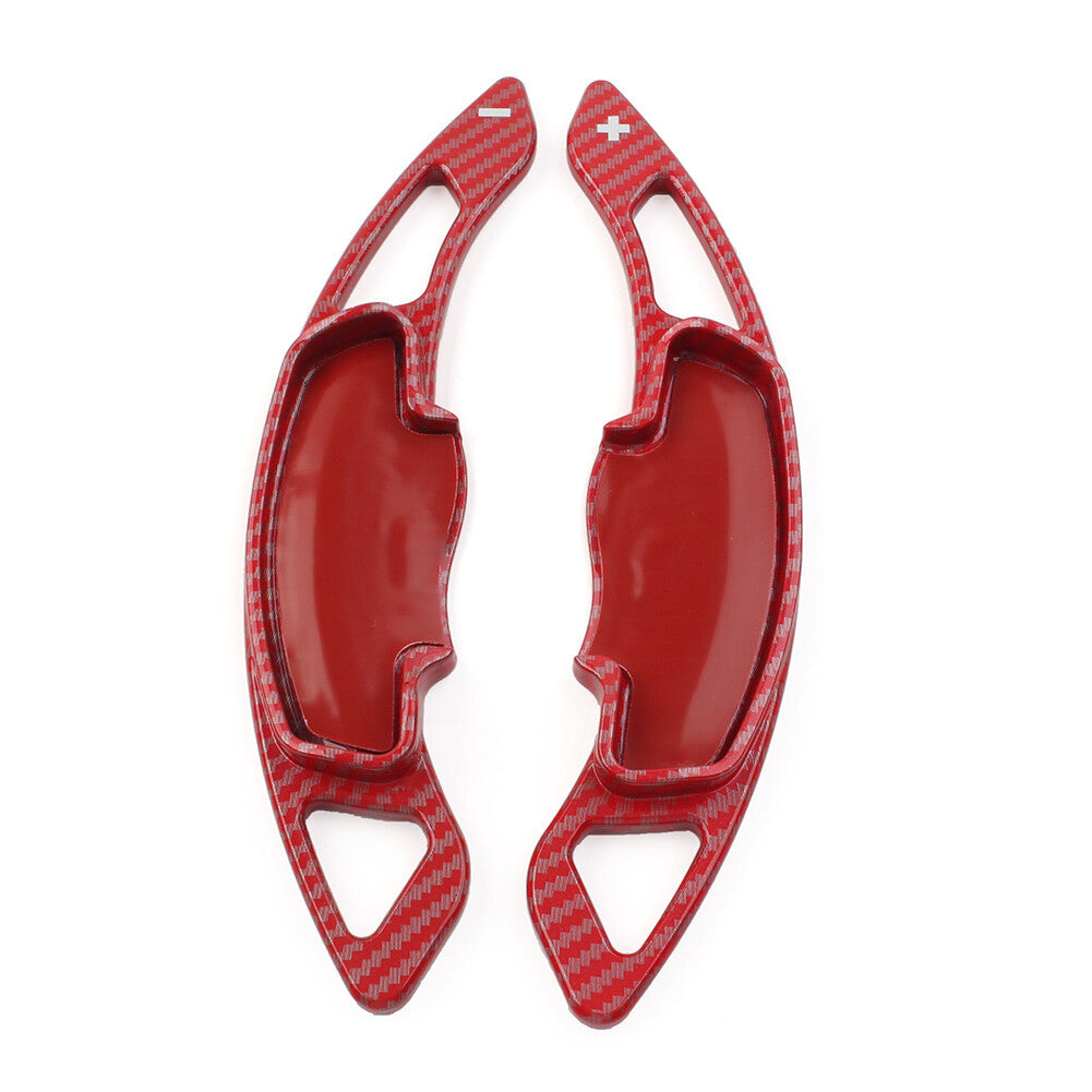 2x Steering Wheel Paddle Shifter Extension Red Fit for Honda Accord for Civic CR-V Pilot