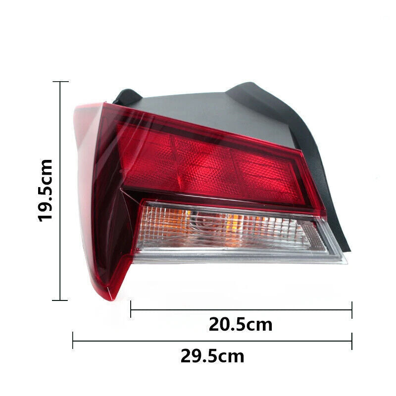 Rear taillight Brack, halogen bulb 92402AA020, right side, suitable for Hyundai for Elantra 2021 - 22