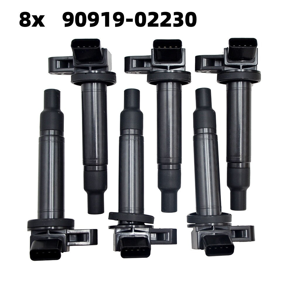 8X Ignition Coil Fit For LX570 LS600h T0y0ta CRUISER 90919-02230 4.7L V8 1998-06