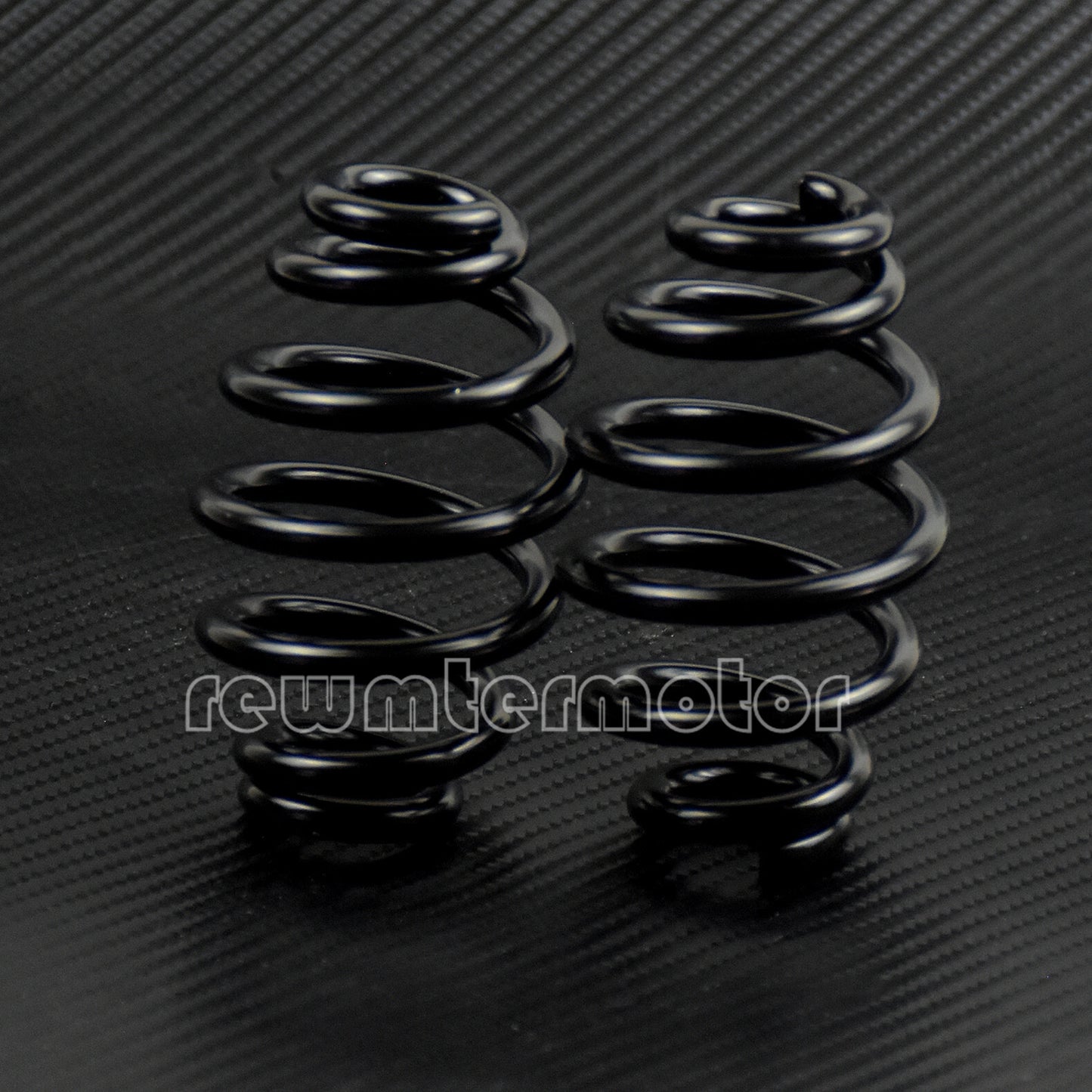 Black 3 Solo for Seat Springs Fit For Chopper Bobber Softail Cafe Racer 1 Pair