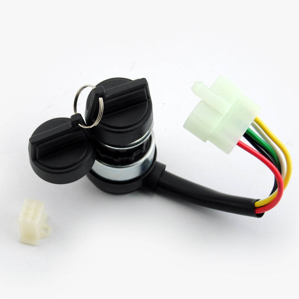 5 Wire On Off Start Ignition Key Switch For Hammerhead Carter Bros Roketa 150cc