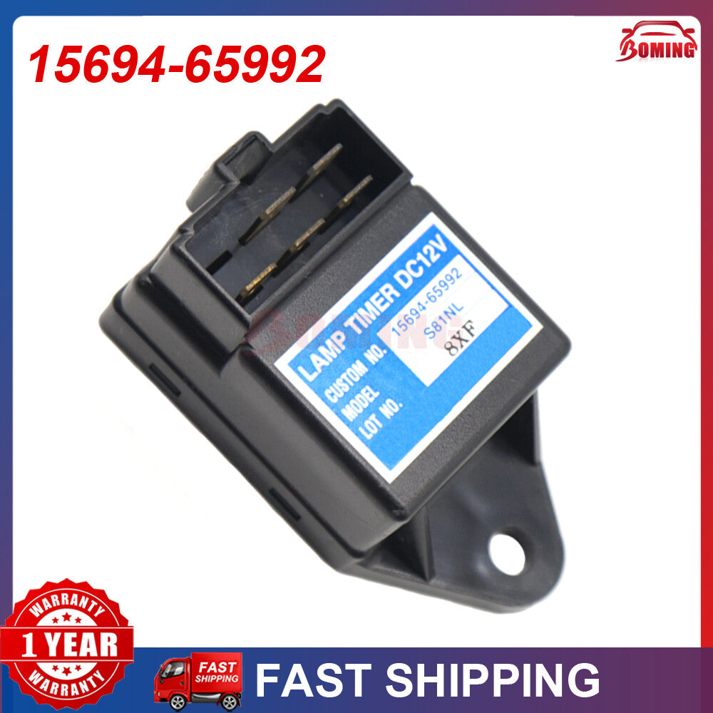 15694-65992 For Kubota 15694-65990 12V Glow Plug S81NL Lamp Timer Relay