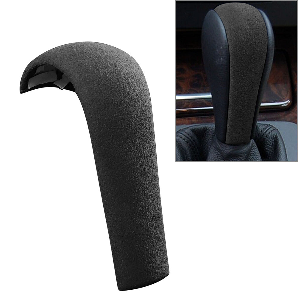 Gear Shift Knob Cover Trim Grey for BMW 3 5 Series X3 X5 E60 E61 E90 E92 E93