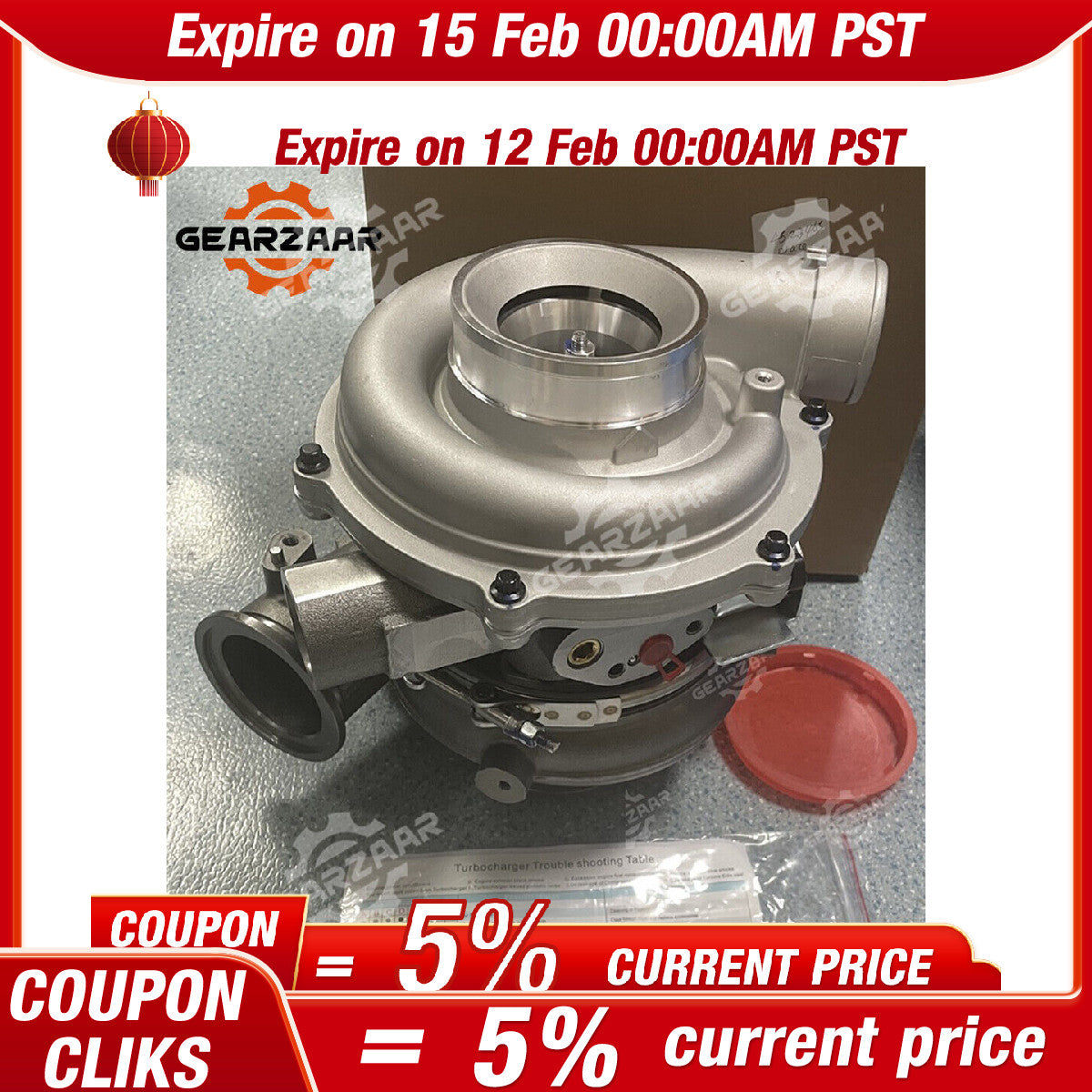 Turbo charger GT3782VA New Fits for Ford Super Duty 6.0L F-350 2004-2007