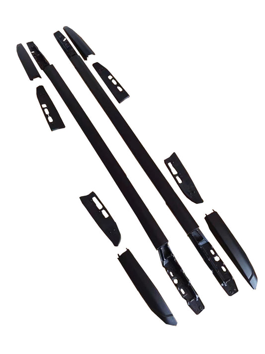 for Toyota for Sienna 2021-2023 XL40 Black Car Roof Rail Racks Side Rail Bar Cargo